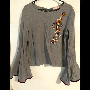 Blush embroidered too